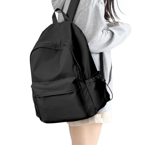 Offre limitee: SZLX Sac à dos d’école Femmes, Causal Voyage Sacs d’école 14 pouces Sac à dos pour ordinateur portable pour femmes Adolescentes Filles Garçons Léger Collège Résistant à l’eau Étudiants Bookbag Travail de 19.99 EUR a 9.99 EUR (economie 50%)