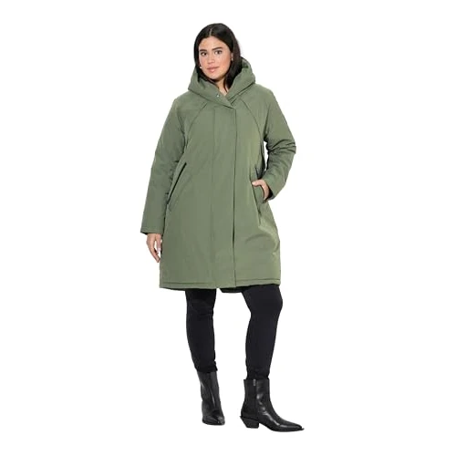 Offerta a tempo: Ulla Popken Cappotto HYPRAR Funzionale e Impermeabile certosa 46+ 842951196-46+ - 58% da 179.99 € a 75.29 €
