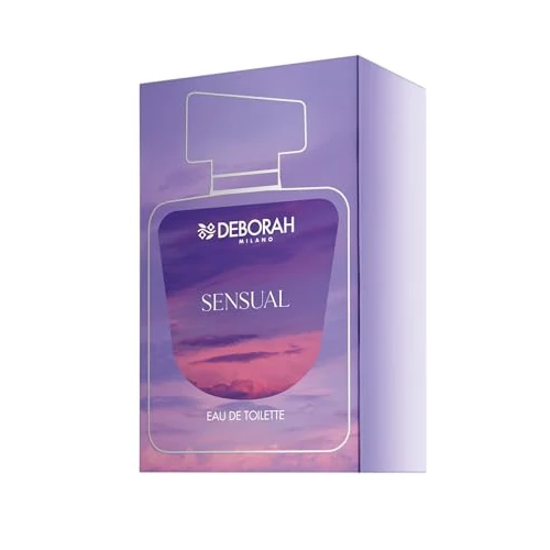 Deborah Milano Sensual Eau de Toilette, Damenduft, Bernstein- und Blumenduft, 100 ml