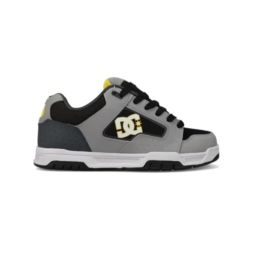 Offre limitée : DC Shoes DC Coiler Baskets pour Homme - Gris/Noir - Pointure 39 EU de 75.00 € à 71.63 € (4% de remise)