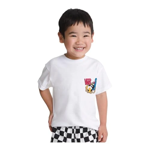 Offerta a tempo: Vans Yolo Penguin SS, Bianco, 6 Anni - 30% da 25.00 € a 17.50 €