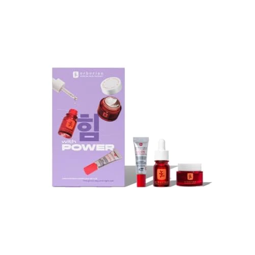 Erborian - Los Imprescindibles Día y Noche - Cofre de Cuidado Skin therapy x CC Eye - Skin Therapy Aceite 10ml + Skin Therapy Ojos 15ml + CC Eye Claro 3ml - Cuidado Cosmético Coreano