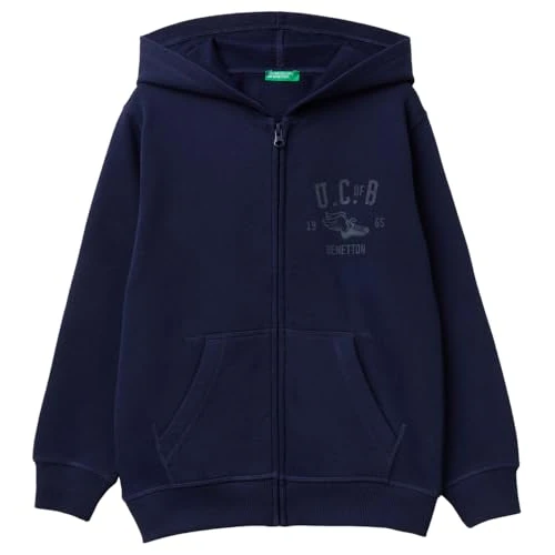 Oferta limitada: United Colors of Benetton Giacca C/CAPP M/L 3eb5c505l Cardigan, Azul, 150 cm Niños y Adolescentes de 21.36 € a 21.36 € (ahorro 0.00%)