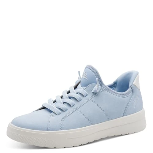 Oferta limitowana: Jana Damskie buty sportowe Low Vegan 8-23764-45 Sneakers, Denim, 37 EU z 190.91 zł na 190.91 zł (oszczędź 0.00%)
