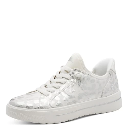 Oferta limitowana: Jana Damskie sneakersy Low Vegan 8-23764-45, WHT Leo Metal, 38 EU z 197.09 zł na 197.09 zł (oszczędź 0.00%)