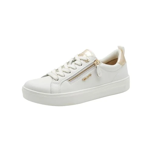 Offerta a tempo: Tamaris Comfort Low 8-83707-42 - Sneaker da Donna, 38 EU, Colore: Bianco - 17% da 59.95 € a 49.95 €