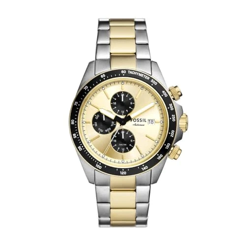 Offerta a tempo: Fossil Autocross Orologio Uomo, Movimento Multifunzione al Quarzo con cinturino in acciaio inossidabile o pelle - 67% da 159.00 € a 52.10 €