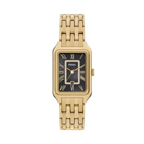 Oferta limitowana: Fossil Raquel Watch for Women, Quartz three hand movement with Stainless steel Strap z 756.11 zł na 756.11 zł (oszczędź 0.00%)