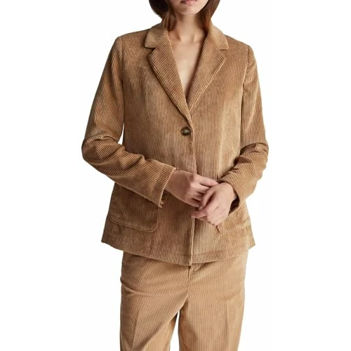 United Colors of Benetton Women's Giacca 2q5gdw03i Jacket, Brown, 10