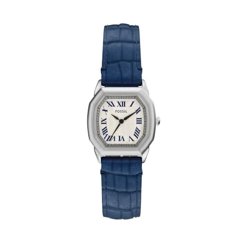 Offerta a tempo: Fossil Orologio Harlow da donna, movimento al quarzo a tre lancette con cinturino in acciaio inossidabile o in pelle - 63% da 143.10 € a 52.99 €