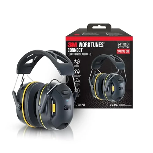 Offerta a tempo: 3M WorkTunes Connect Cuffie Anitrumore con wireless Bluetooth 90570E-1 - 36% da 104.50 € a 66.49 €