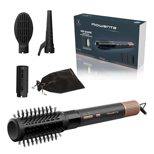 Offre limitée : Rowenta Brosse à air chaud pour séchage rapide et style à technologie ionique, 3 vitesses/températures, UB9820 de 124.05 € à 124.05 € (0.00% de remise)