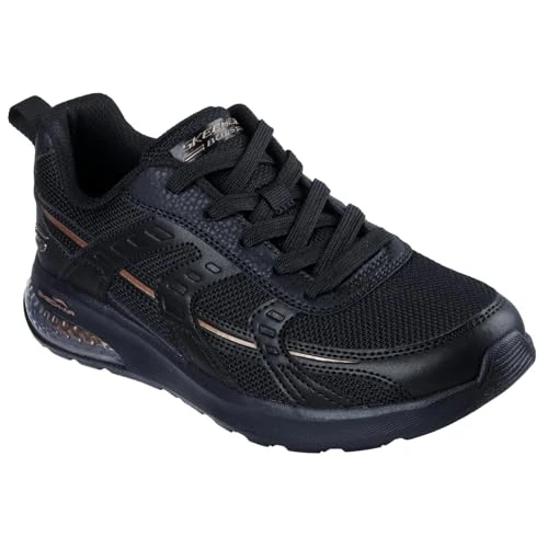 Offre limitée : Skechers Baskets Bobs AIR à Volants pour Femme, Noir, 38 EU de 50.08 € à 50.08 € (0.00% de remise)