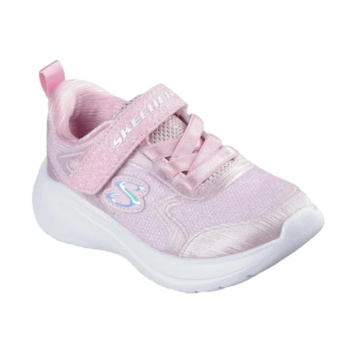 Offerta a tempo: Skechers Bambine e Ragazze Wave 92 Sneaker, Pink, 23 EU - 20% da 34.95 € a 27.92 €