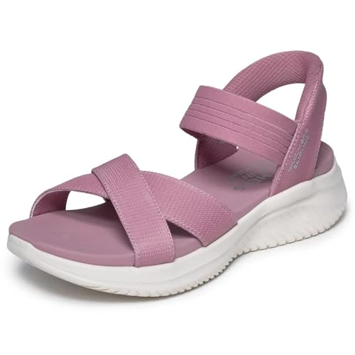Offerta a tempo: Skechers Donna Ultra Flex 3.0 Sandal Never Better Slip-In ALLENATRICE, Rose Webbing/ Gore, 37 EU - 20% da 74.95 € a 59.98 €