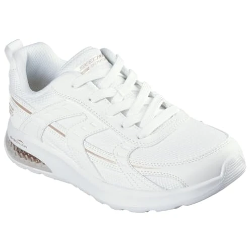 Limited-time offer: Skechers Women's Tiered Vision Shoe Trainer, White, 7 UK from 51.20 £ to 51.20 £ (save 0.00%)
