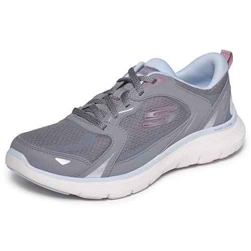 Limited-time offer: Skechers Women's Flex Appeal 5.0 Retro Rush Trainers, Charcoal Duraleather Mesh Multi Trim, 36 EU from $105.00 to $79.99 (save 23.82%)