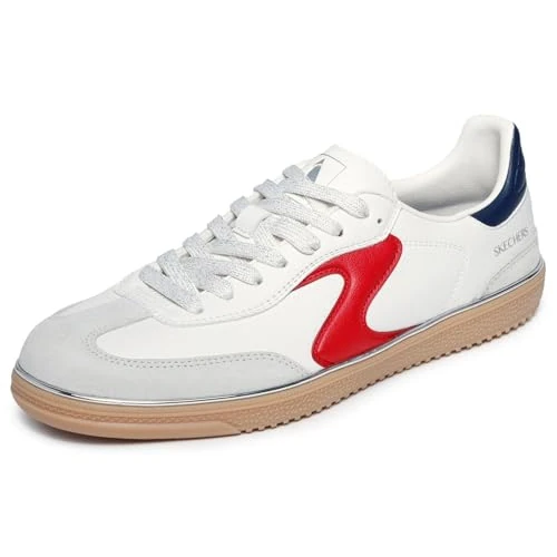Offerta a tempo: Skechers Hotshot Sneakers da Donna, Bianco Naturale, Taglia 40 - 33% da 69.95 € a 46.67 €