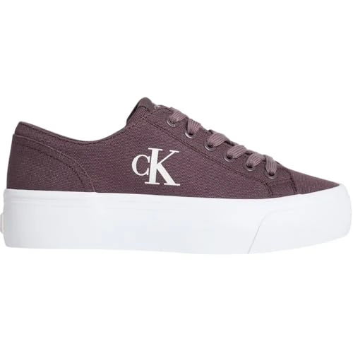 Offre limitée : Calvin Klein Femmes Vulc Flatform Low CV MG Yw0Yw01763 Low Top, Gris (Peppercorn), 3.5 de 79.90 € à 63.87 € (20% de remise)