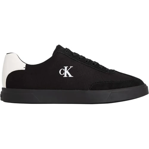 Offerta a tempo: Calvin Klein Uomo Sneakers con Suola Preformata Low Prof Cupsole CV Profilo Basso, Nero (Black/Bright White), 40 - 51% da 89.90 € a 44.00 €