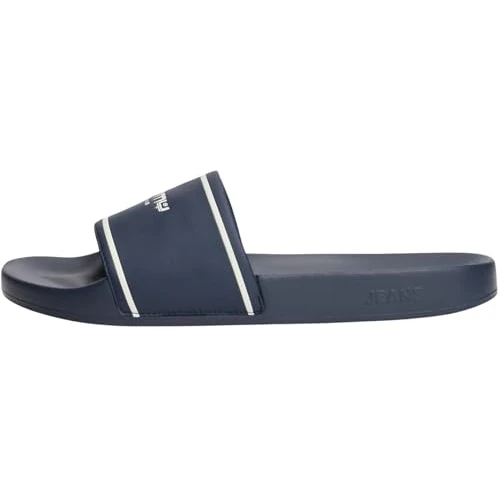 Offre limitée : Tommy Jeans Sandales d'été TJM 26.2 EM0EM01723 pour homme, bleu (Dark Night Navy), 44 EU de 34.81 € à 34.81 € (0.00% de remise)