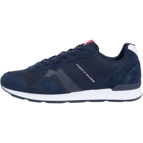 Offerta a tempo: Tommy Hilfiger Maxlite Mix FM0FM05830 Low Top, Blu (Desert Sky), 46 - 37% da 99.90 € a 62.99 €