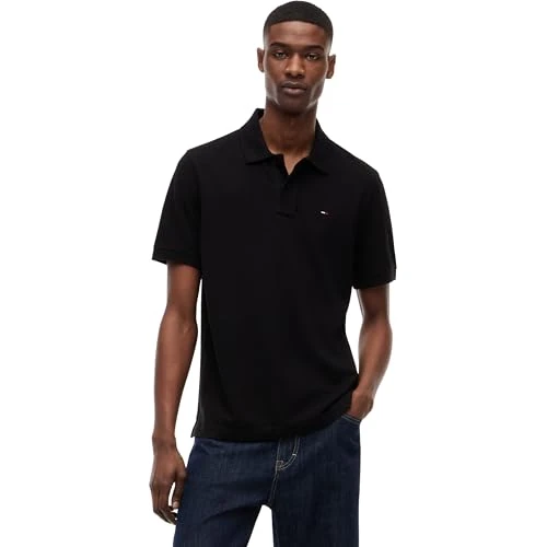 Offerta a tempo: Tommy Jeans Tjm Reg Ess Polo Ext Dm0dm22711 S/S, Nero (Nero) XL per Uomo - 33% da 69.90 € a 47.16 €