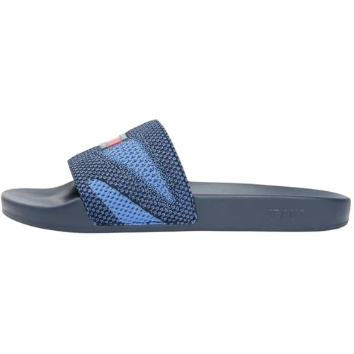 Offerta a tempo: Tommy Jeans Uomo Scarpe da Mare Summer con Logo, Blu (Dark Night Navy), 44 - 38% da 49.90 € a 30.99 €