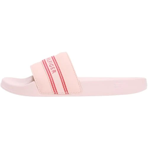Offerta a tempo: Tommy Hilfiger Donna Scarpe da Mare Webbing con Logo, Rosa (Foggy Pink), 41 - 45% da 44.90 € a 24.89 €