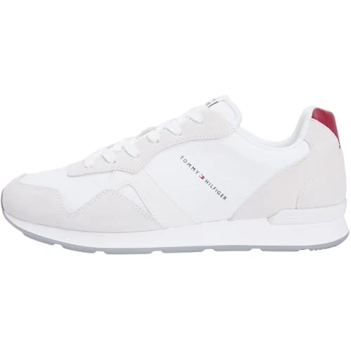 Offerta a tempo: Tommy Hilfiger Maxlite Mix FM0FM05830 Low Top, Bianco (Bianco), 42 - 41% da 99.90 € a 58.99 €