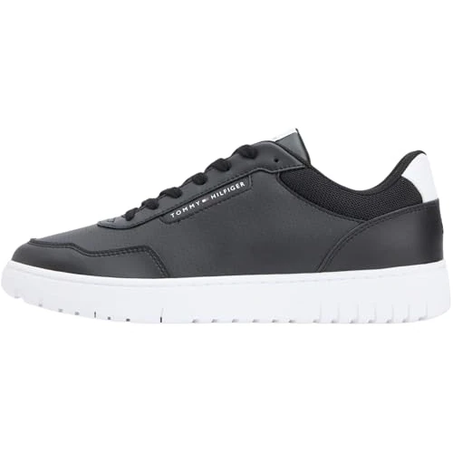 Oferta limitowana: Tommy Hilfiger Koszyk męski Core Lite LTH FM0FM05868 Low Top, czarny (czarny), 5,5 z 288.41 zł na 288.41 zł (oszczędź 0.00%)