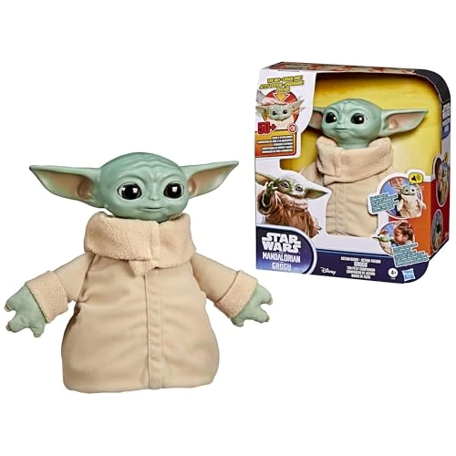 Offre limitée : Star Wars Grogu Ton Petit Compagnon, animatronique, Figurine Interactive de 25 cm, Jouets The Mandalorian & Grogu pour Enfants, dès 4 Ans de 39.99 € à 37.99 € (5% de remise)