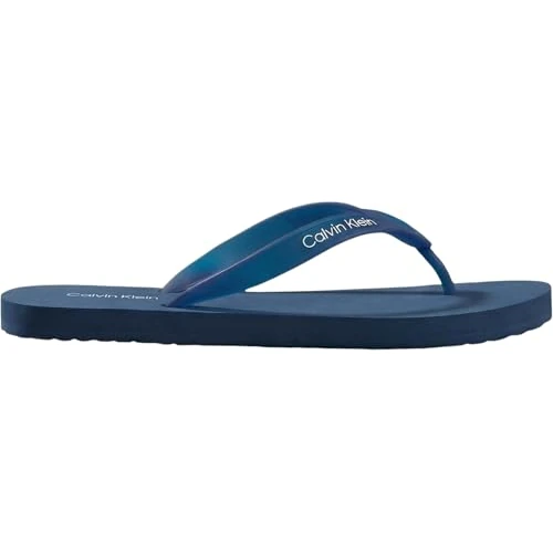 Offerta a tempo: Calvin Klein Infradito da uomo Beach Thong Slide HM0HM02105, nero (Ck Navy), 39,5 - 31% da 34.90 € a 23.99 €