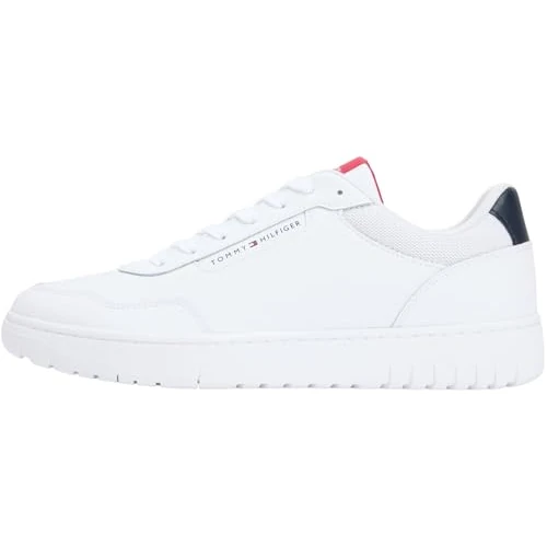 Oferta limitowana: Tommy Hilfiger Koszyk męski Core Lite LTH FM0FM05868 Low Top, biały (biały), 6,5 z 291.34 zł na 276.21 zł (oszczędź 5.19%)