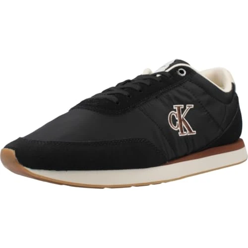 Offerta a tempo: Calvin Klein Runner retrò da Uomo Ess Mix Mat Ym0Ym01361 Low Top, Nero (Nero/Anacardi Chiardi), 12 - 45% da 99.90 € a 54.99 €