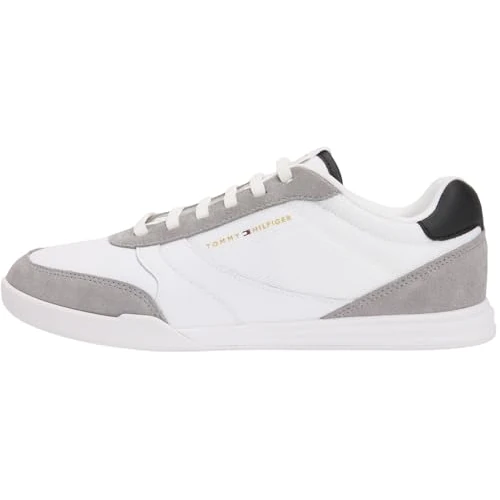 Limited-time offer: Tommy Hilfiger Men's LoPro LTH Mix RWB FM0FM05826 Low Top, White (White), 10 from 74.31 £ to 74.31 £ (save 0.0%)