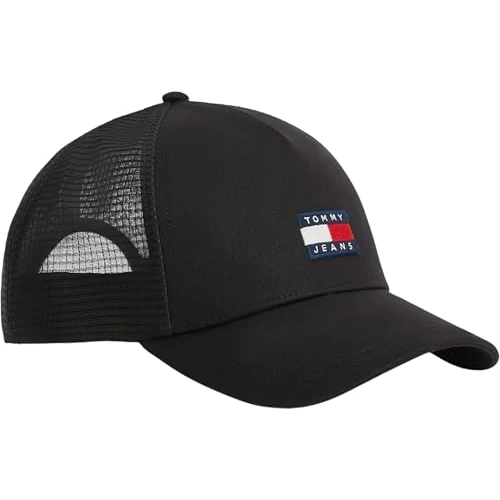 Offre limitée : Tommy Jeans TJM Heritage Trucker Am0am14202 Capuchon, Black (Black), Taille Unique Homme de 34.90 € à 34.90 € (0.00% de remise)
