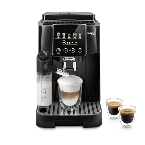 De'Longhi Magnifica Start ECAM220.91.B, Volautomatische Espressomachine met Automatische Melkopschuimer voor Automatische Cappuccino en Andere Koffierecepten, Zwart