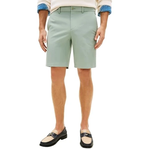 Offre limitée : Tommy Hilfiger Short Chino Half Ewb Harlem MW0MW42294 pour Homme, Gris, 29W de 79.90 € à 79.90 € (0.00% de remise)