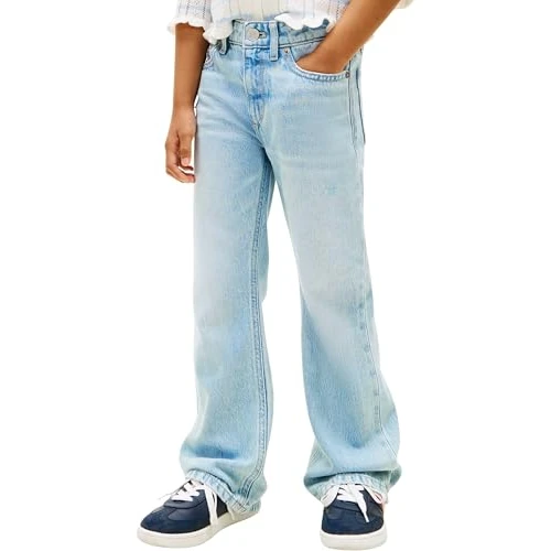 Offre limitée : Tommy Hilfiger Jean pour Fille Flare Light Blue KG0KG09115 Denim (Lightused), 7 Ans de 29.90 € à 29.90 € (0.00% de remise)