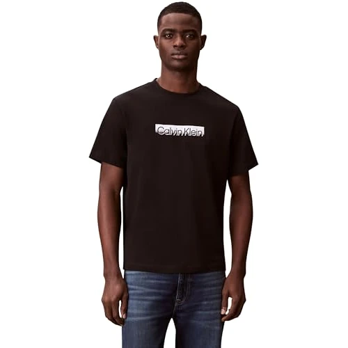 Zeitlich begrenztes Angebot: Calvin Klein Herren 20s Eu Wholesale Sportswear GRAP Lv04lf812g Graphic Tees, Black (Black), XXL von 49.90 € auf 39.92 € (20% Rabatt)