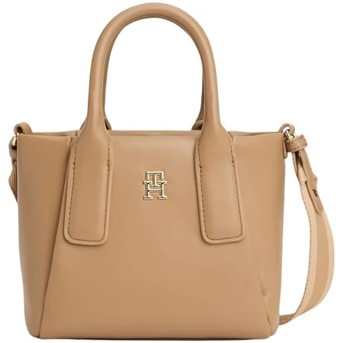 Offre limitée : Tommy Hilfiger Sac fourre-tout Th Essential AW0AW18371 pour femme, kaki (toile safari), taille unique de 139.90 € à 97.93 € (30% de remise)