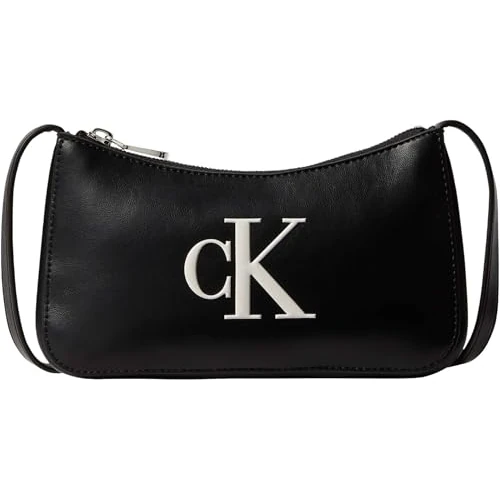Offerta a tempo: Calvin Klein Bold Ck Mini Bag 3L2 - BLACK WHITE One Size - 52% da 79.90 € a 37.99 €