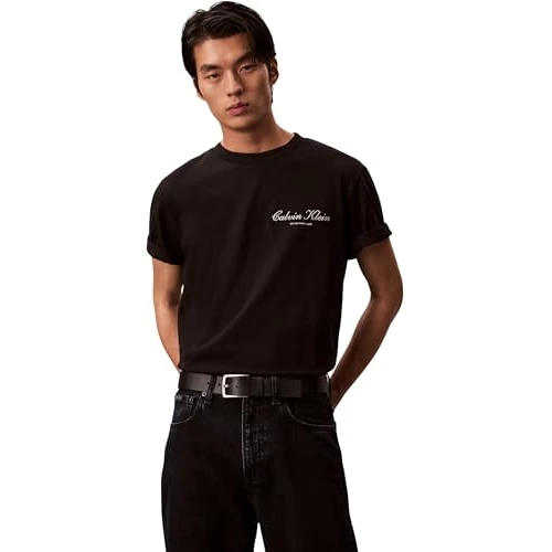 Oferta limitada: Calvin Klein Camiseta de Manga Corta Hombre March Graphic Seasonal de algodón, Negro (Black), 3XL de 32.65 € a 32.65 € (ahorro 0.00%)
