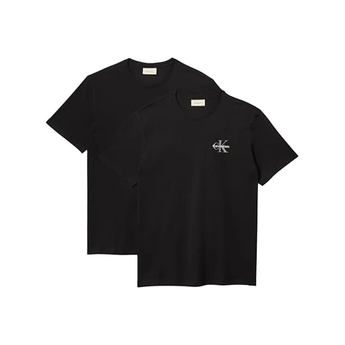 Zeitlich begrenztes Angebot: Calvin Klein Herren Ss 30S Classic Micro Monologo Te LV04RF279G Tees, Schwarz, XS von 59.90 € auf 47.92 € (20% Rabatt)