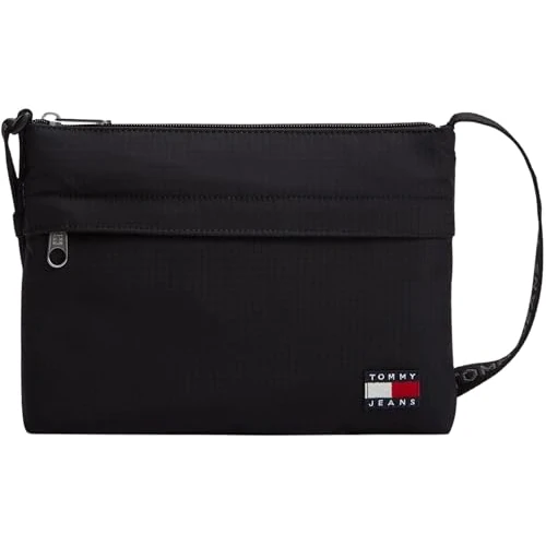 Offre limitée : Tommy Jeans Sacoche TJM Ess Daily Ripstop AM0AM14213 pour homme, autres petits accessoires, beige (noir) de 49.90 € à 39.92 € (20% de remise)
