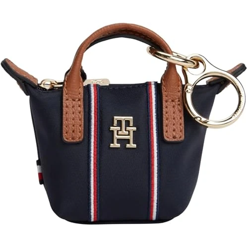 Offerta a tempo: Tommy Hilfiger Donna Portachiavi Charms Popette Nano a Forma di Tote Bag, Blu (Space Blue), Taglia Unica - 36% da 49.90 € a 32.09 €