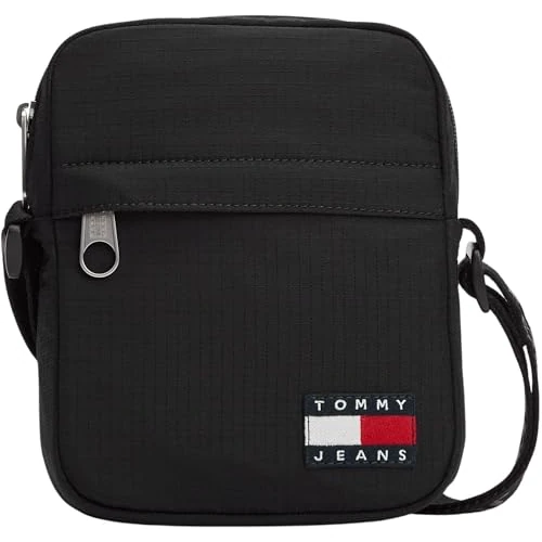 Offre limitée : Tommy Jeans Tjm Ess Daily Ripstop Reporter Am0am14211, Crossover Homme, Noir (Noir), One Size de 31.85 € à 24.95 € (22% de remise)