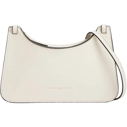 Offerta a tempo: Tommy Hilfiger Donna Borsa a Tracolla Modern Crossover con Zip, Avorio (Soft Cream), Taglia Unica - 62% da 109.90 € a 41.92 €