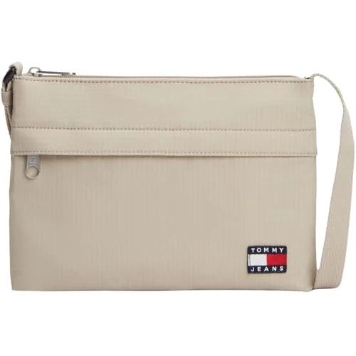 Offerta a tempo: Tommy Jeans Uomo Borsa a Tracolla Daily Ripstop con Tasca Esterna, Beige (Stone), Taglia Unica - 64% da 49.90 € a 18.11 €